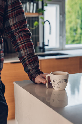 Moomin Paussi Mug - Hiiteen velvollisuudet! (Moominpappa)