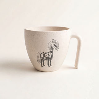 Primadonna's horse in a Moomin mug of Skandino from Finland